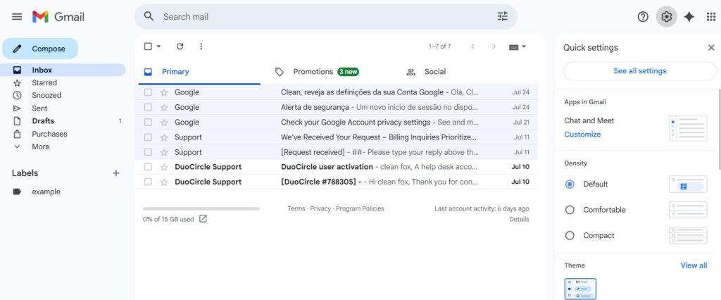 This is a screenshot of the second step on How to Cancel an Email in Gmail