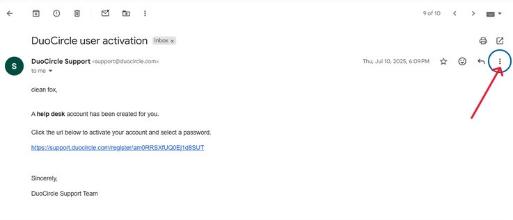 This is the first step in creating custom filters for incoming emails using Gmail’s Subscription Manager.