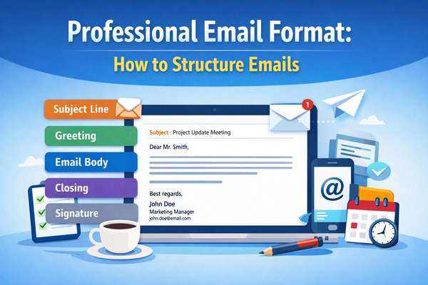 Professional Email Format: How to Structure Emails