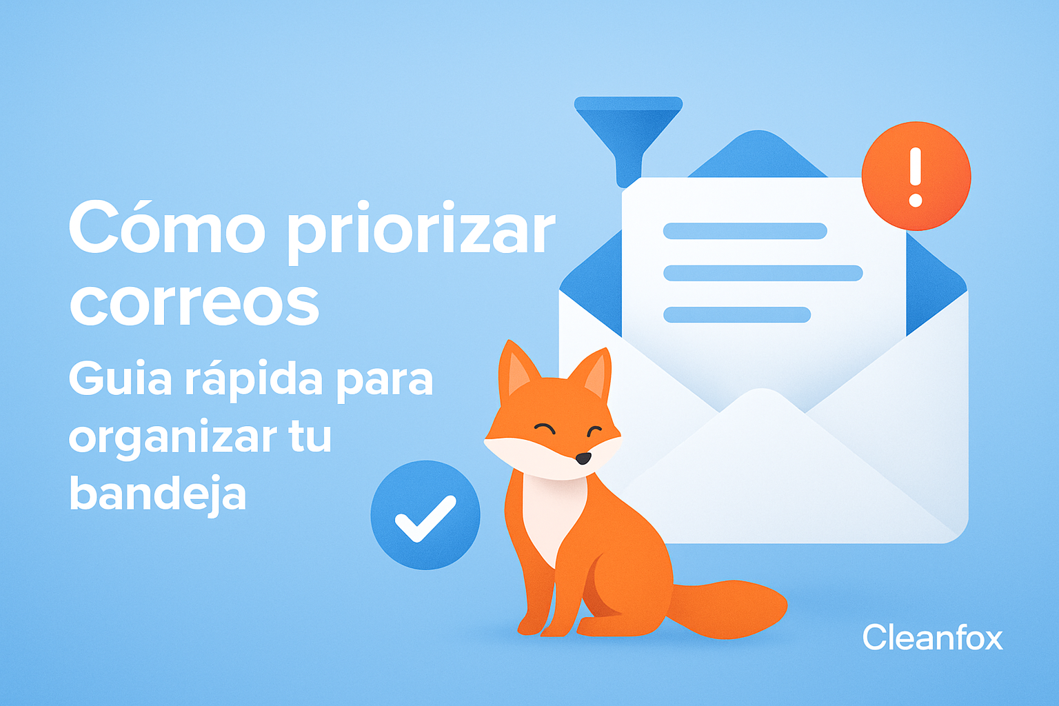 Cómo priorizar correos: Guía rápida para organizar tu bandeja